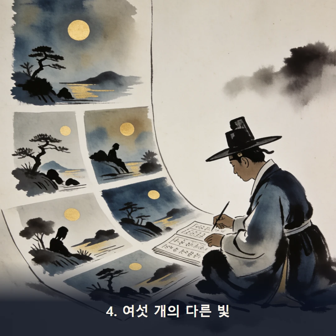 웹툰 4컷 — 4. 여섯 개의 다른 빛