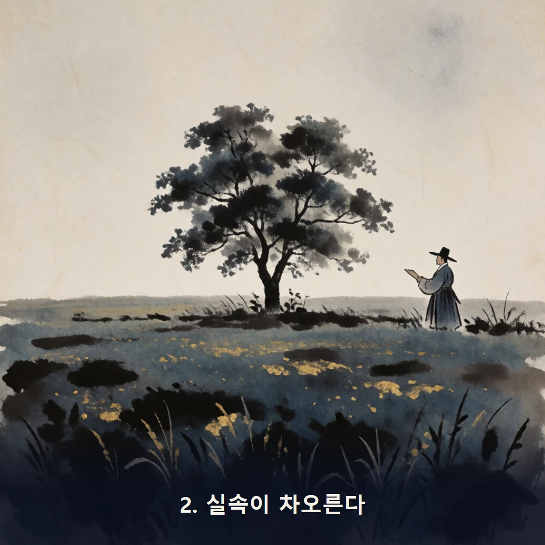 웹툰 2컷 — 2. 실속이 차오른다