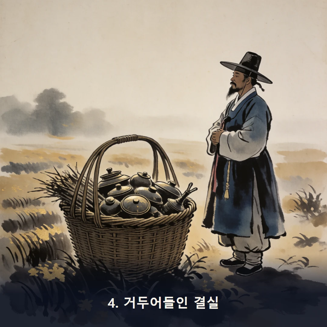 웹툰 4컷 — 4. 거두어들인 결실