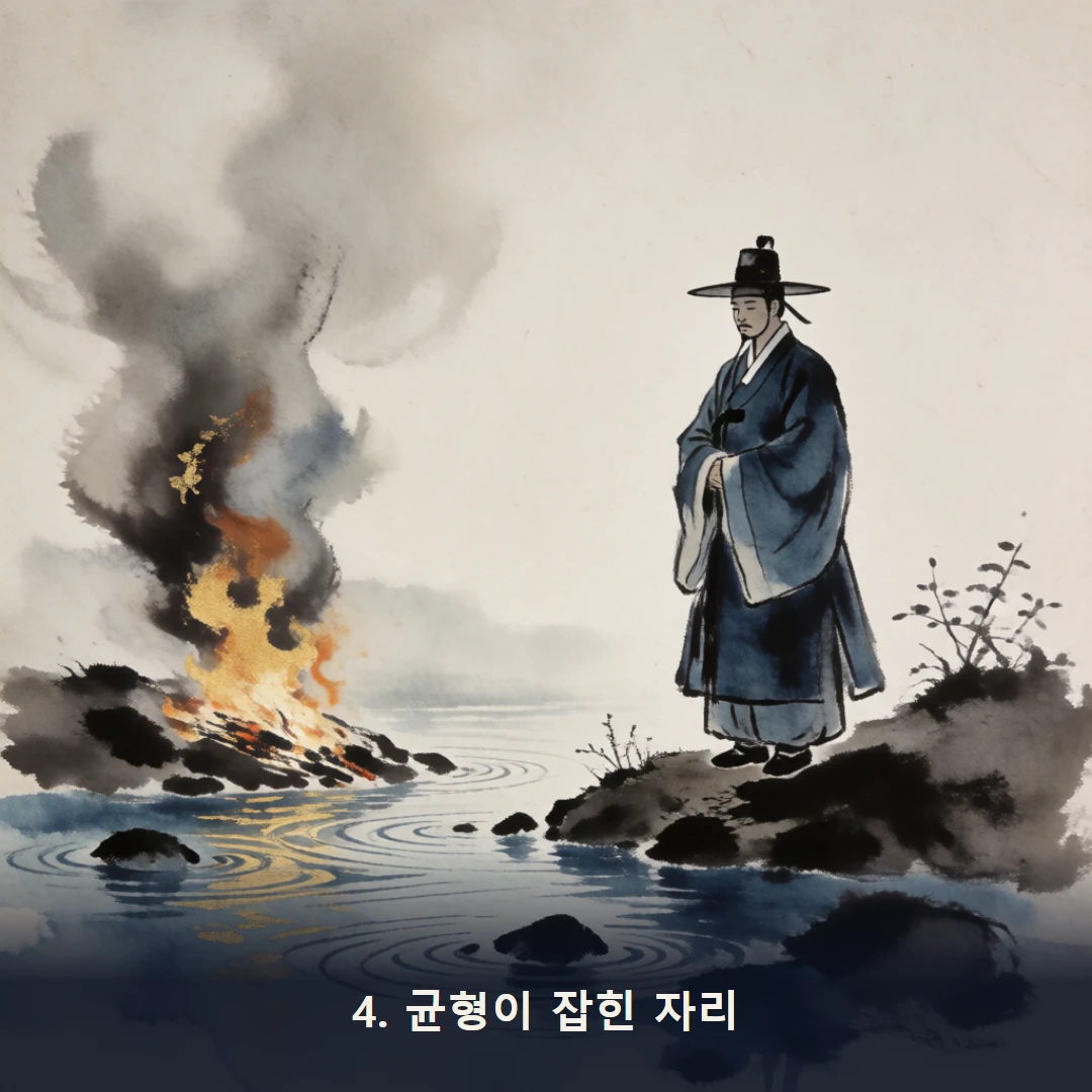 웹툰 4컷 — 4. 균형이 잡힌 자리