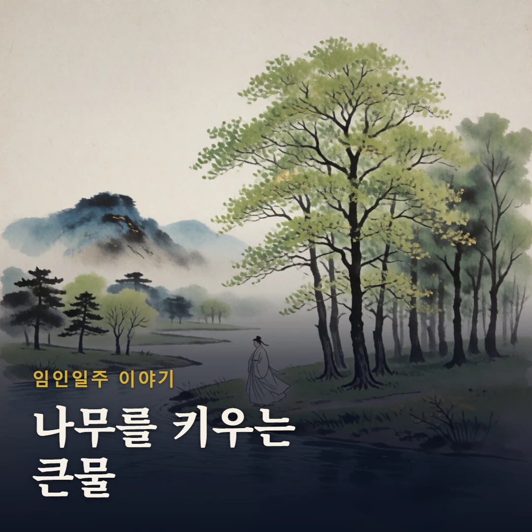 임인일주 이야기 표지 — 나무를 키우는 큰물
