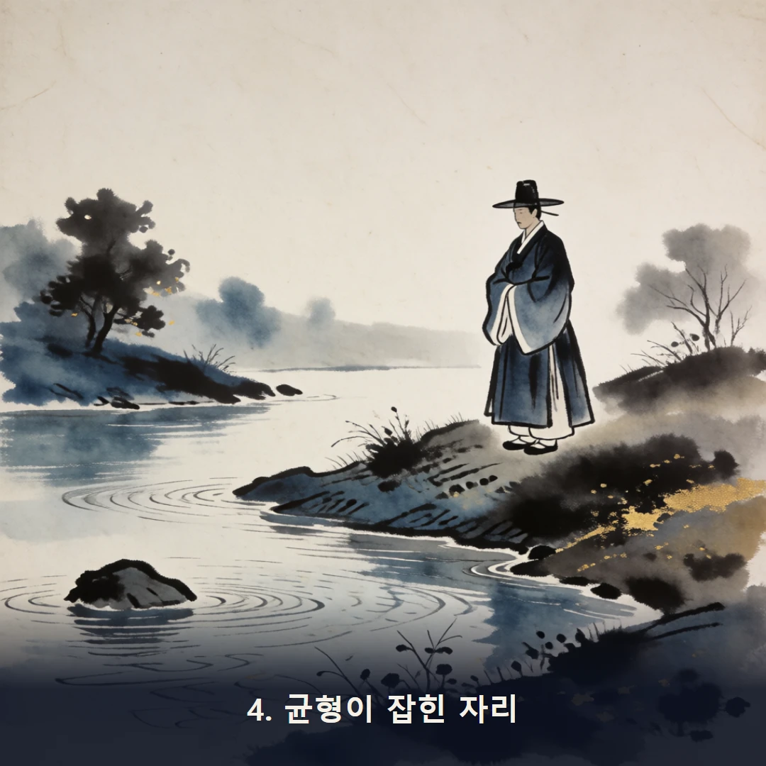 웹툰 4컷 — 4. 균형이 잡힌 자리