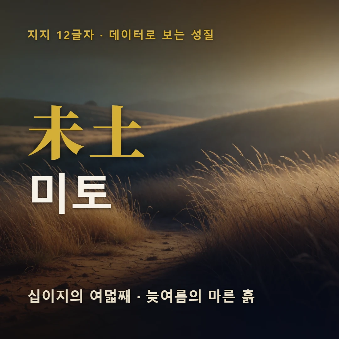 미토 표지 — 십이지의 여덟째 · 늦여름의 마른 흙
