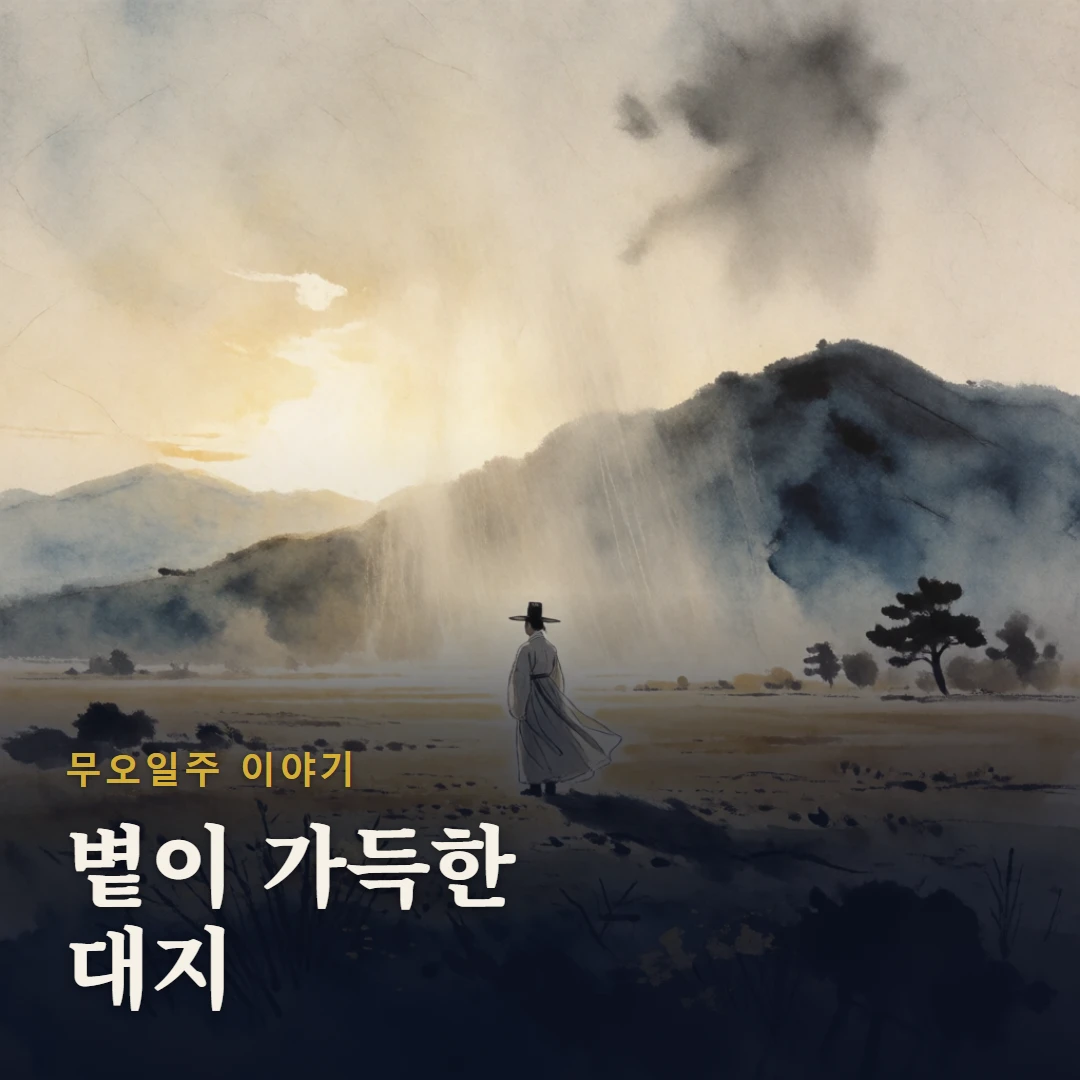 무오일주 이야기 표지 — 볕이 가득한 대지