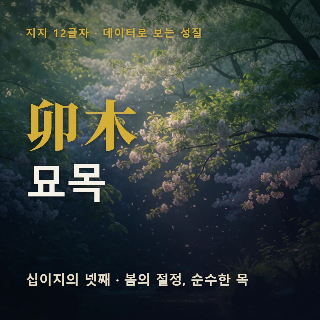 묘목 표지 — 십이지의 넷째 · 봄의 절정, 순수한 목