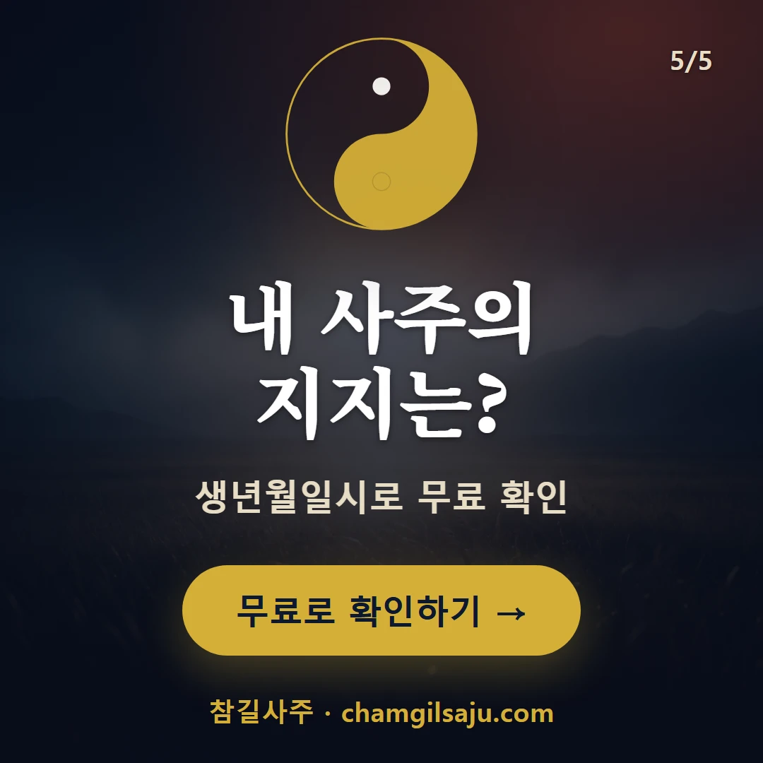 오화 — 참길사주에서 무료 확인