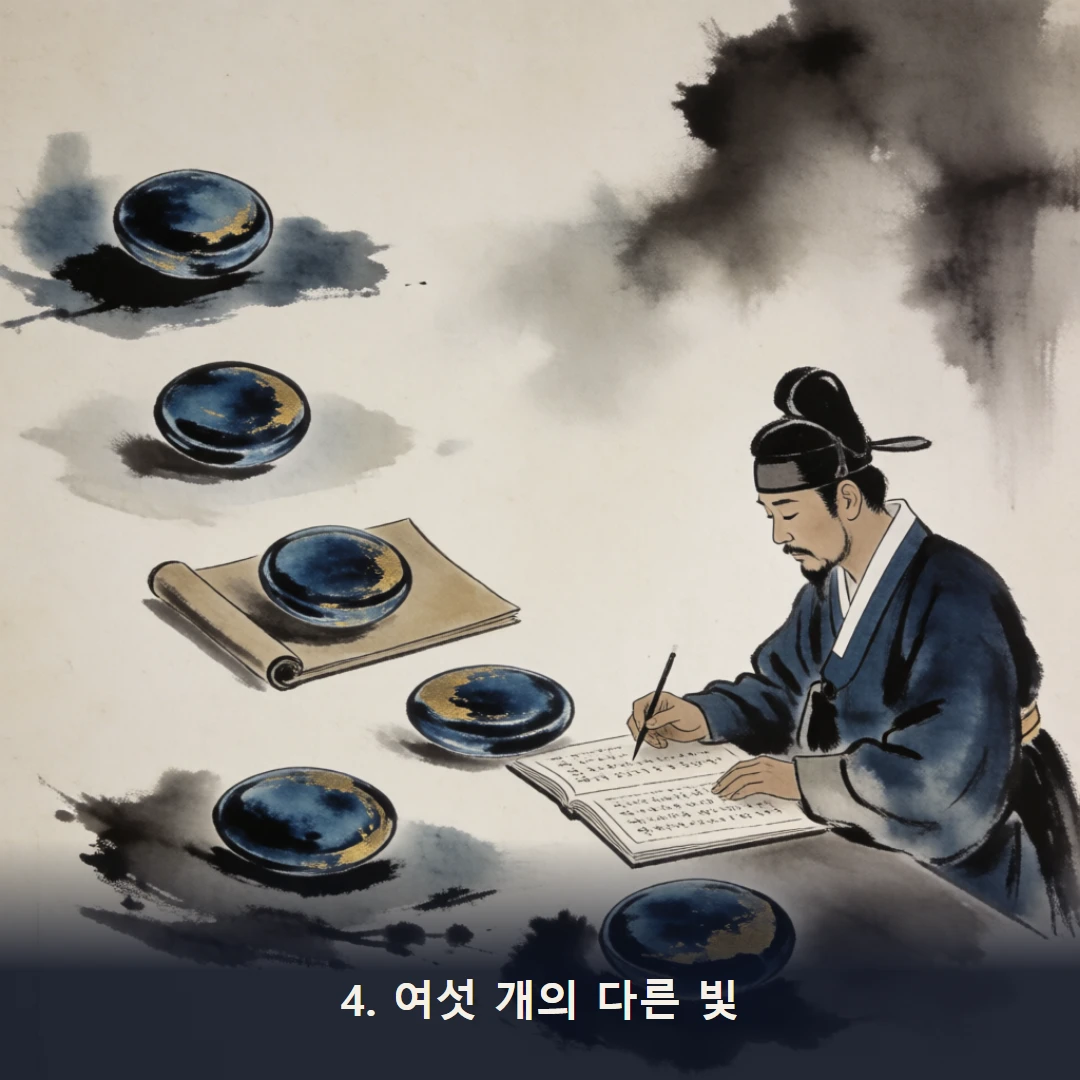 웹툰 4컷 — 4. 여섯 개의 다른 빛